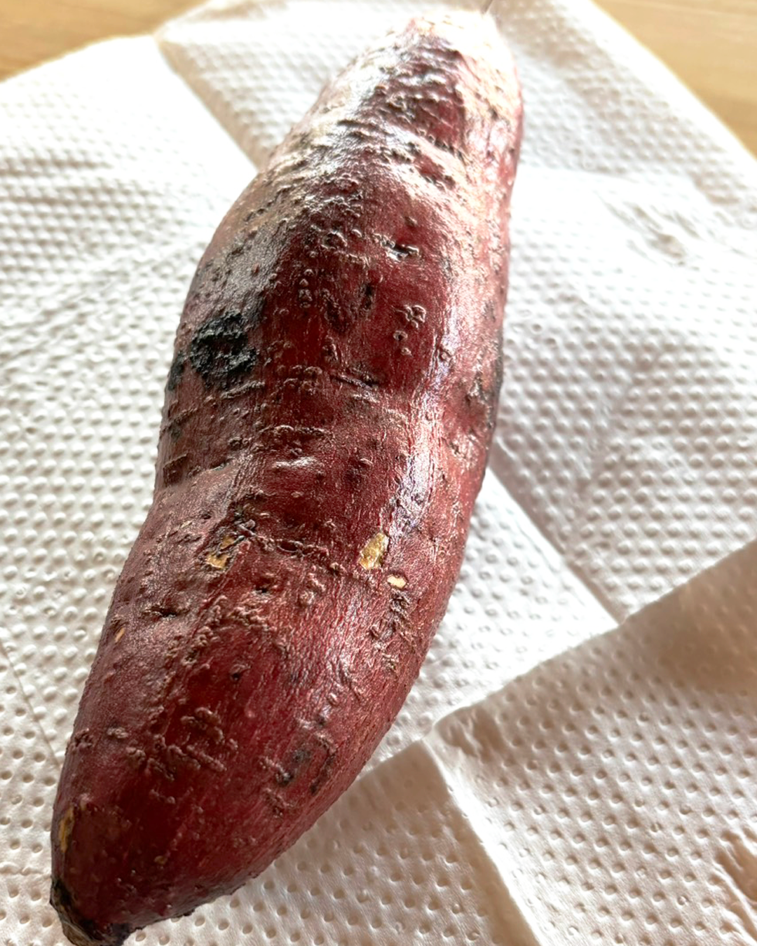 焼き芋の甘さの一手間